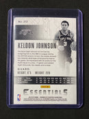 2019-20 Panini NBA Chronicles Keldon Johnson Illusions Bronze