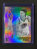 2019-20 Panini NBA Chronicles Jordan Poole Illusions