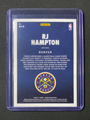 2020-21 Panini NBA Hoops Rj Hampton Now Playing
