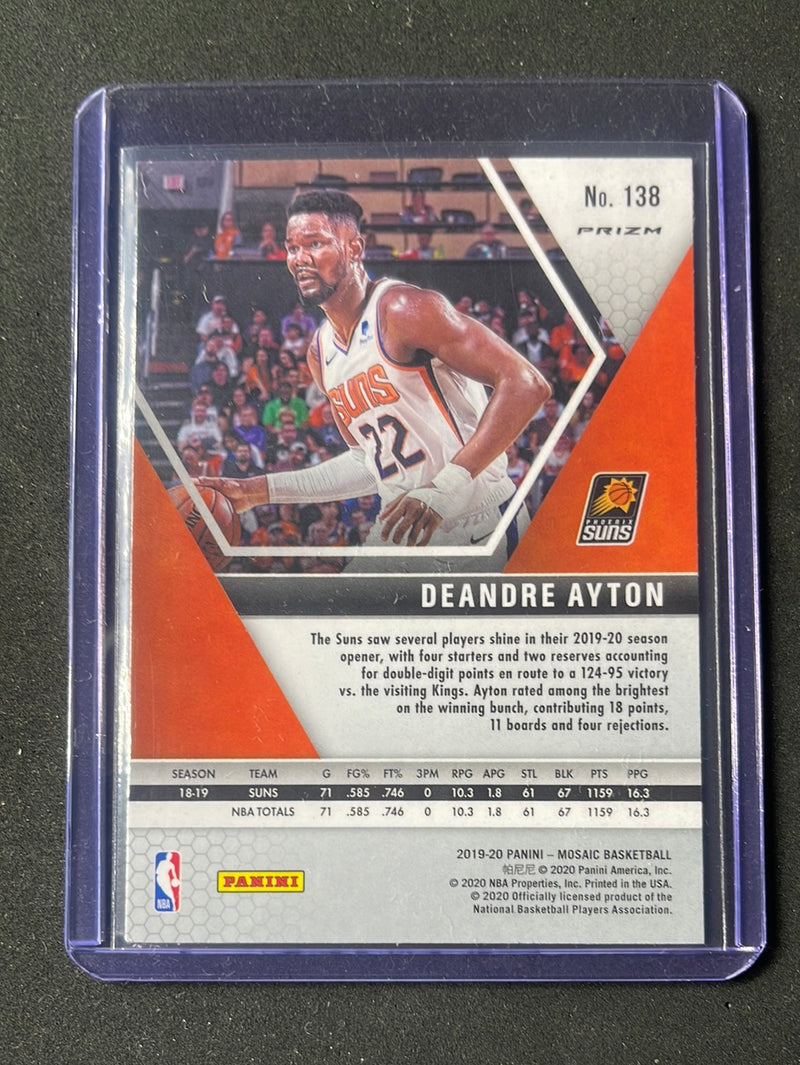 2019-20 Panini Mosaic Deandre Ayton Green