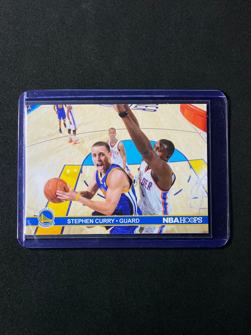 2011-12 Panini NBA Hoops Stephen Curry Action Shots