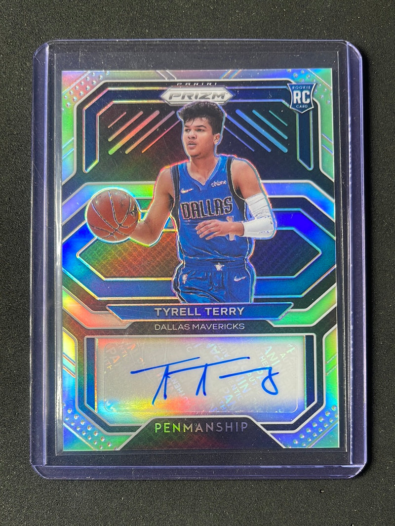 2020-21 Panini Prizm Tyrell Terry Penmanship Autograph