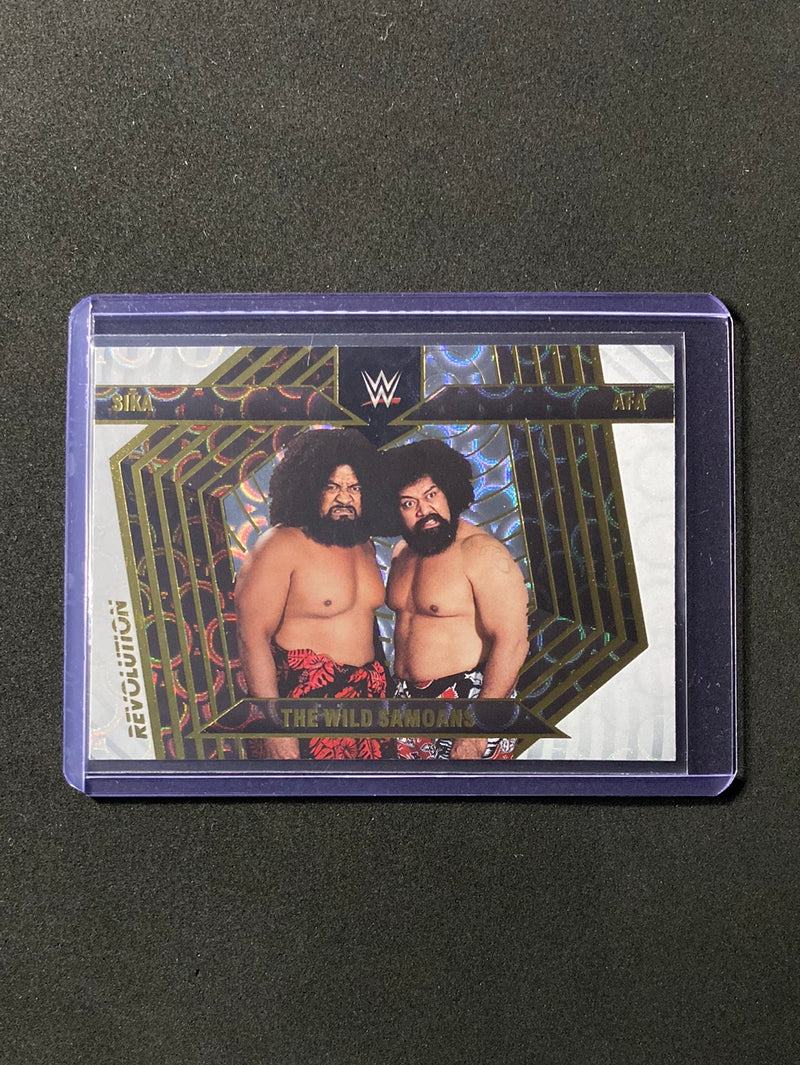 2023 Revolution WWE The Wild Samoans Sika/Afa Groove