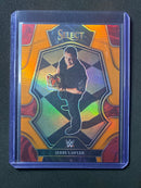 2023 Panini Select WWE Jerry Lawler Premier Level Orange 16/49