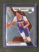 2019-20 Panini Mosaic Cameron Johnson NBA Debut
