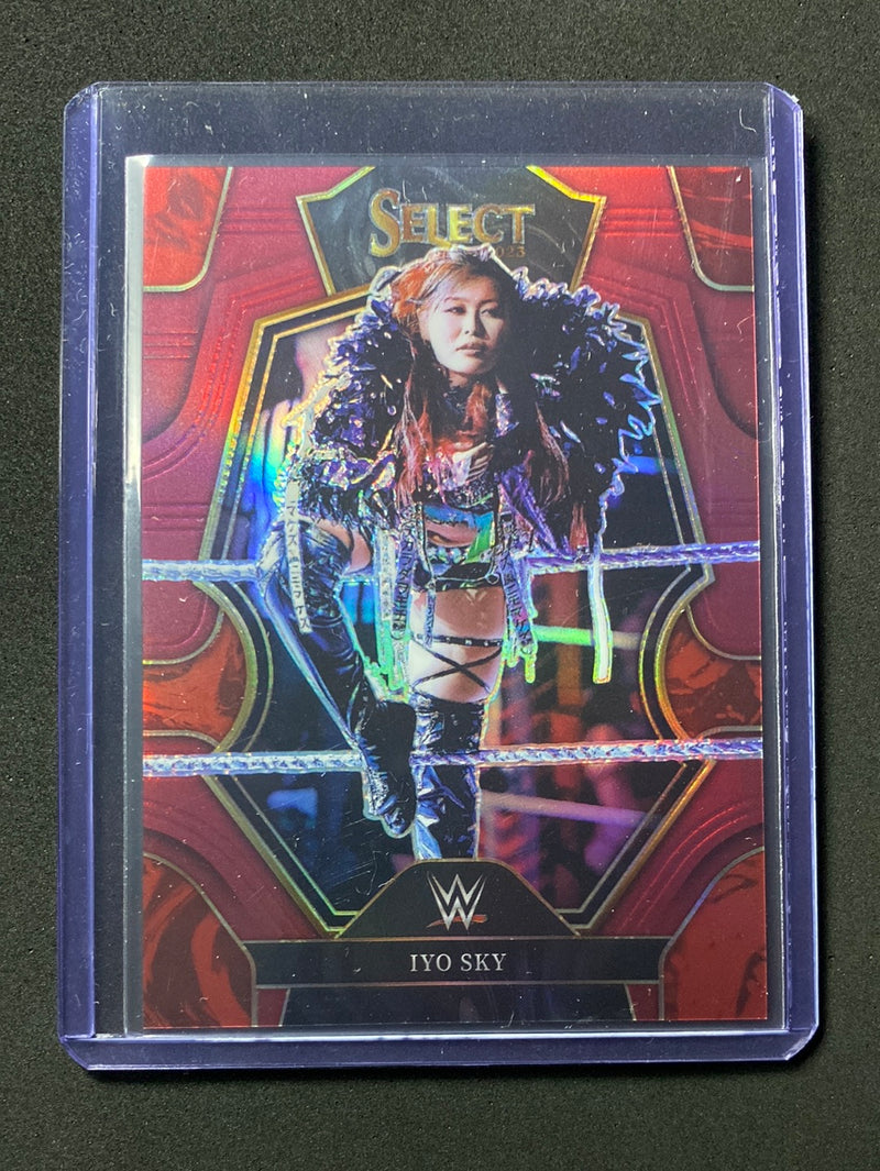 2023 Panini Select WWE Iyo Sky Premier Level Maroon 9/149