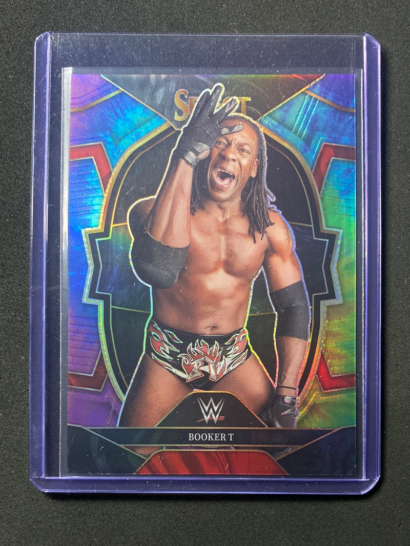 2023 Panini Select WWE Booker T Concourse Tie-Dye 25/25