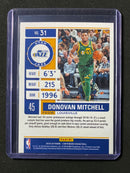 2019-20 Panini Contenders Donovan Mitchell Game Ticket Green