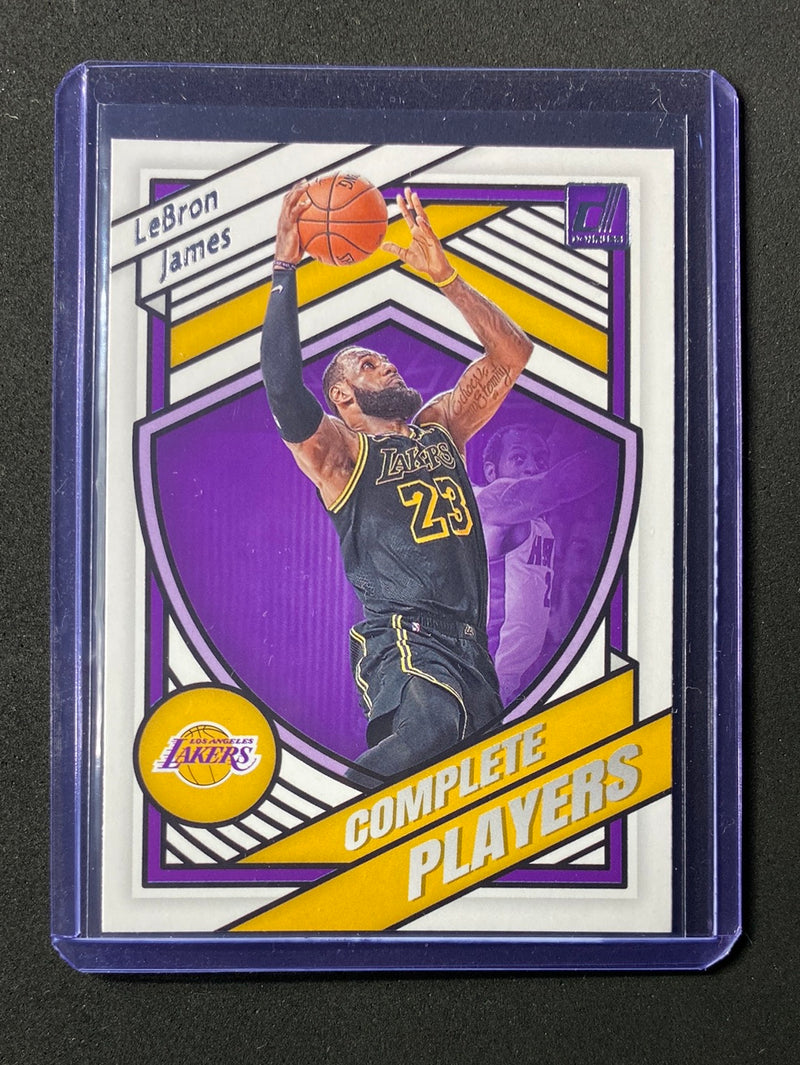 2020-21 Panini Donruss Lebron James Complete Players