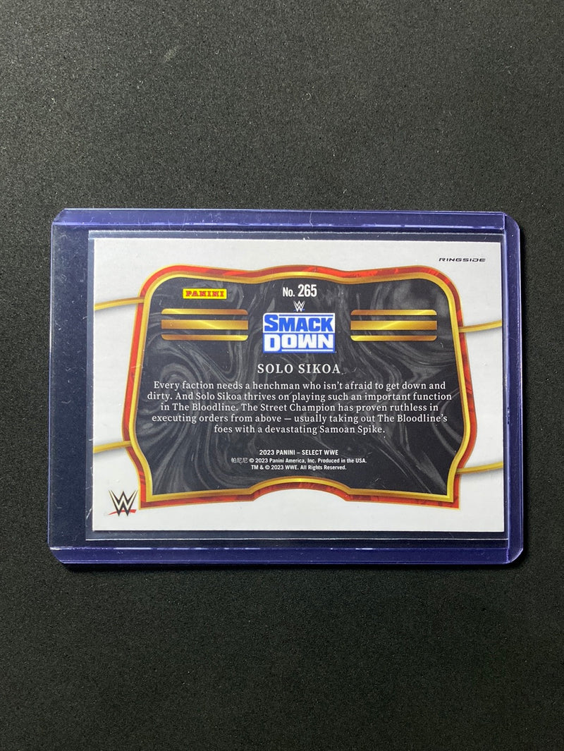2023 Panini Select WWE Solo Sikoa Ringside