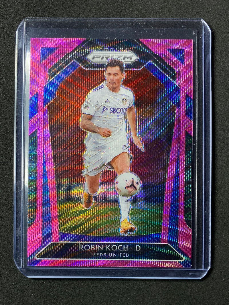 2020-21 Panini Prizm Premier League Robin Koch Pink Wave