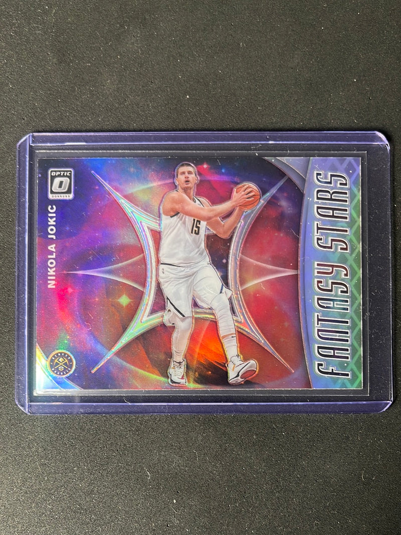 2019-20 Panini NBA Donruss Optic Nikola Jokic Fantasy Stars Holo