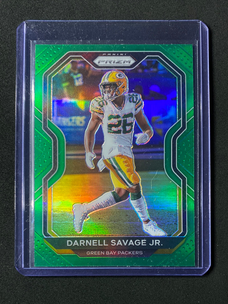 2020 Panini Prizm Football Darnell Savage Jr Green Prizm