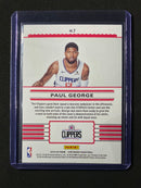 2019-20 Panini Contenders Paul George Front Row Seat