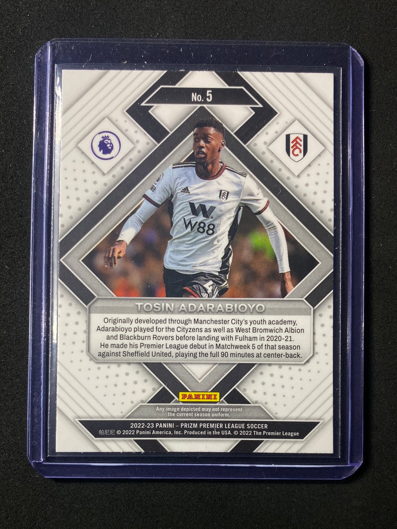 2022-23 Prizm Premier League Tosin Adarabioyo Emergent