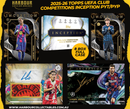 2025-26 Topps UEFA Club Competitions Inception PYT/PYP 8 Box Full Case