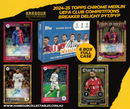2024-25 Topps Merlin UEFA Club Competitions Breaker Delight PYT/PYP 6 Box Full Case