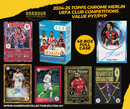 2024-25 Topps Merlin UEFA Club Competitions VALUE PYT/PYP 40 Box Full Case