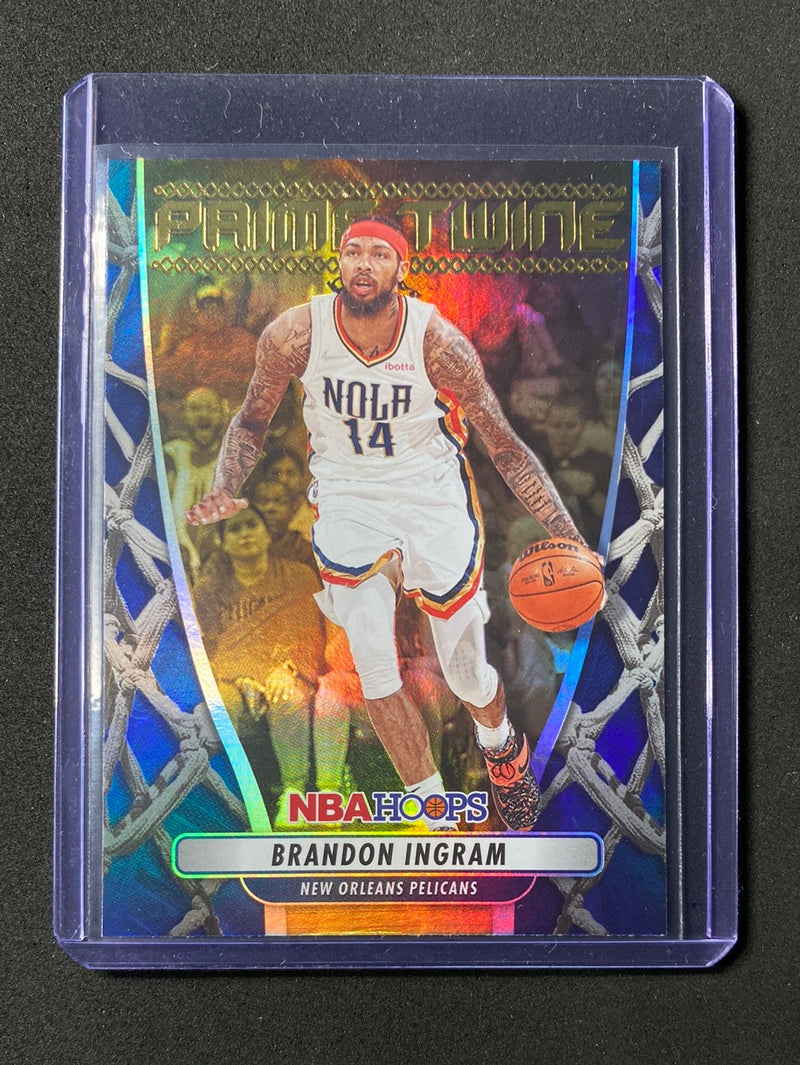 2022-23 Panini NBA Hoops Brandon Ingram Prime Twine Holo