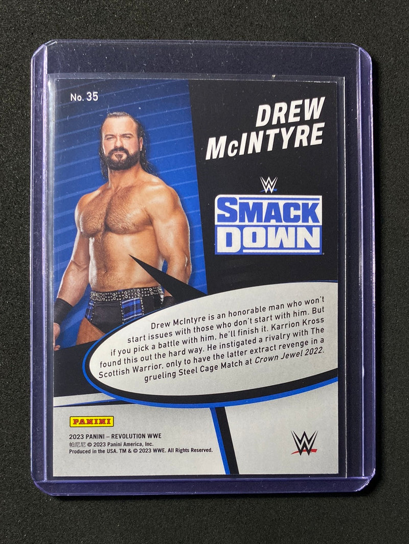 2023 Revolution WWE Drew McIntyre Star Gazing