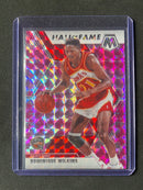 2019-20 Panini Mosaic Dominique Wilkins Hall Of Fame Camo Pink