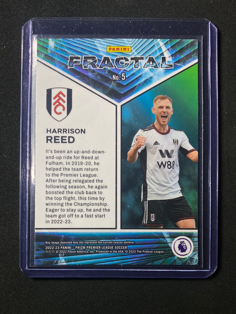 2022-23 Prizm Premier League Harrison Reed Fractal