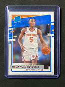2020-21 Panini Donruss Immanuel Quickley