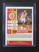 2019-20 Panini Contenders John Collins Game Ticket Green