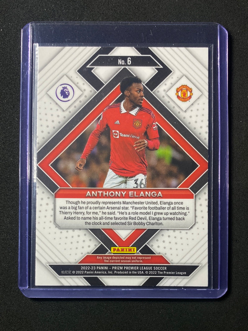 2022-23 Prizm Premier League Anthony Elanga Emergent