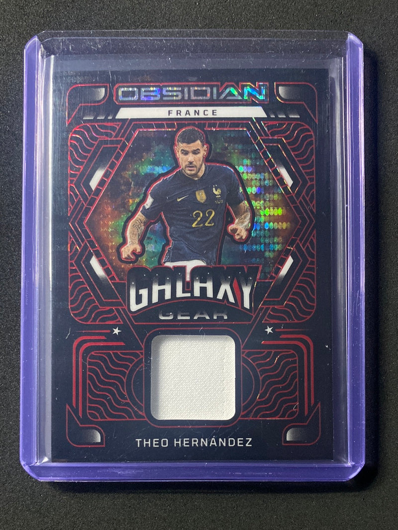 2022-23 Obsidian Theo Hernandez Galaxy Gear Red Pulsar 29/44