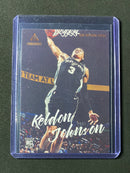 2019-20 Panini NBA Chronicles Keldon Johnson Luminance Bronze