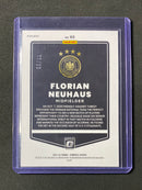 2021-22 Panini Donruss Road To Qatar Florian Neuhaus Optic Blue 77/99
