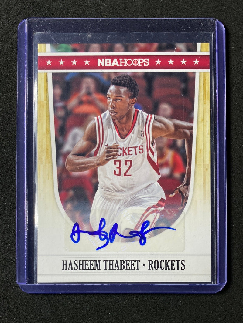 2011-12 Panini NBA Hoops Hasheem Thabeet Autograph