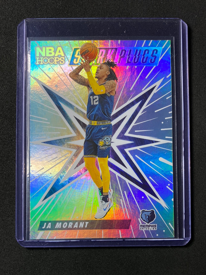 2022-23 Panini NBA Hoops Ja Morant Spark Plugs