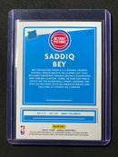 2020-21 Panini Donruss Saddiq Bey