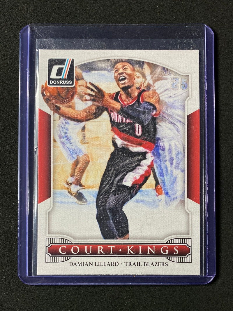 2014-15 Panini Donruss Damian Lillard Court Kings