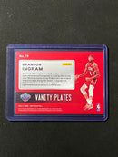 2020-21 Panini NBA Hoops Brandon Ingram Vanity Plates