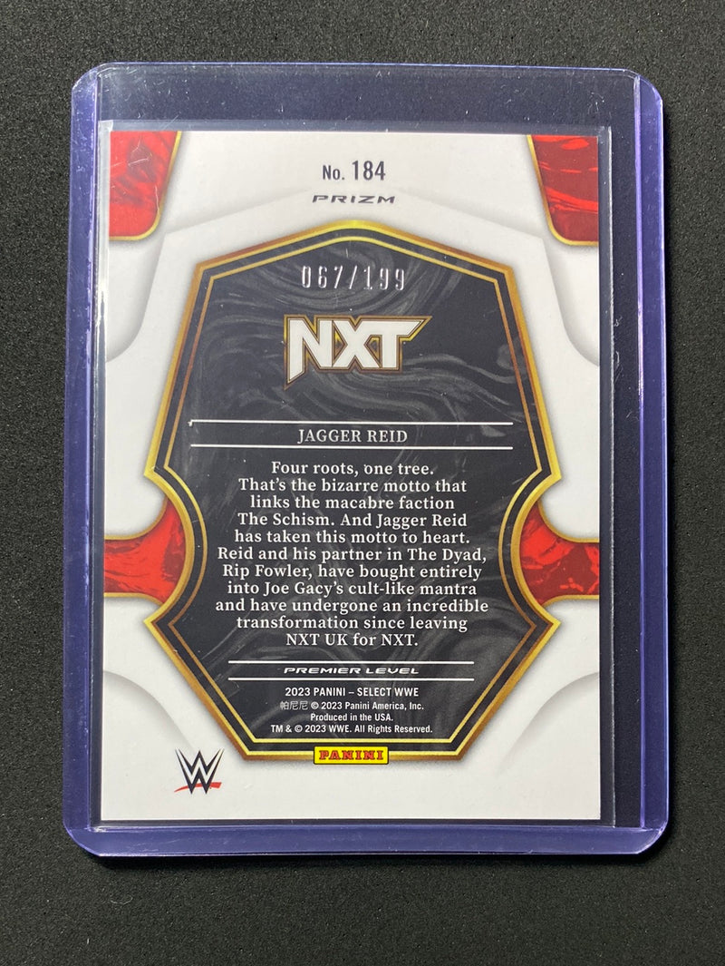 2023 Panini Select WWE Jagger Reid Premier Level Blue 67/199