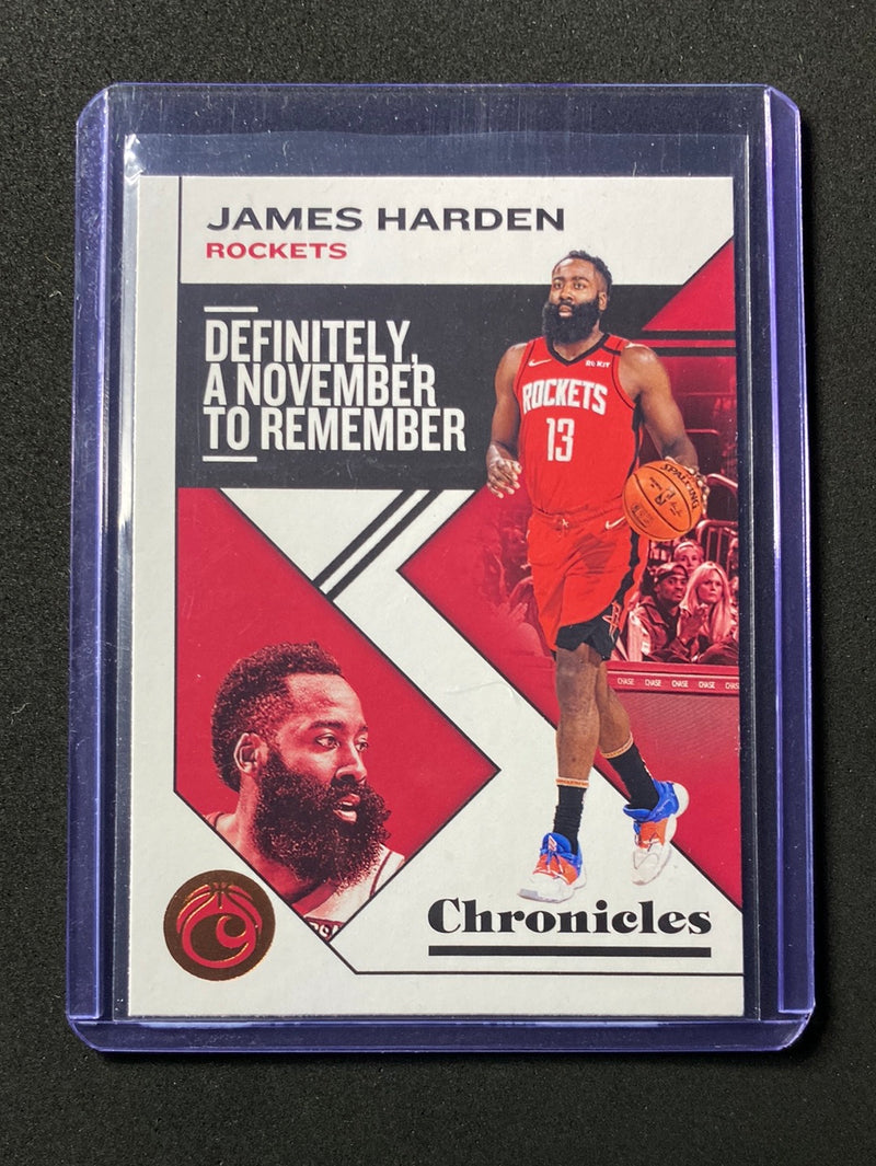 2019-20 Panini NBA Chronicles James Harden Bronze