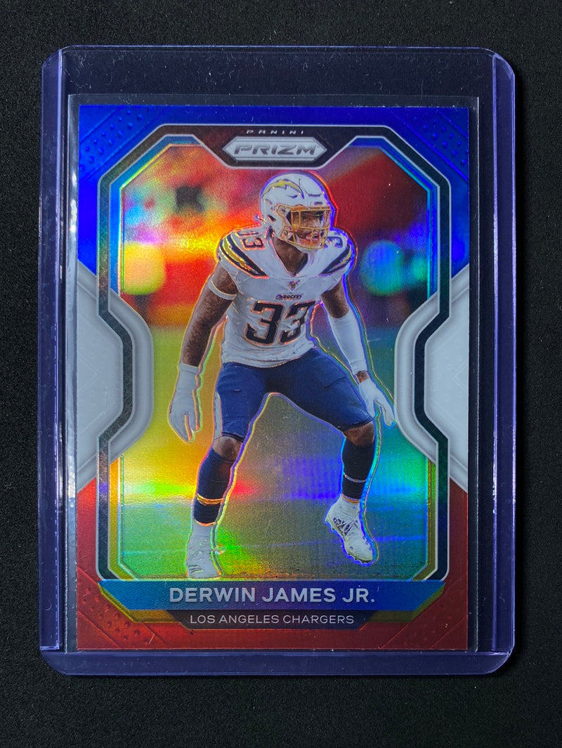 2020 Panini Prizm Football Derwin James Jr Red White Blue