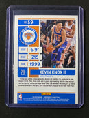 2019-20 Panini Contenders Kevin Knox II Game Ticket Green