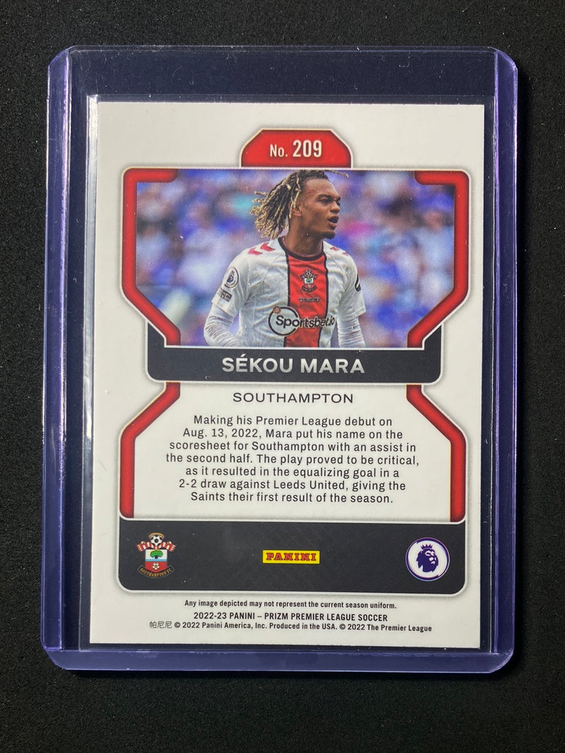 2022-23 Prizm Premier League Sekou Mara