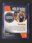 2020-21 Panini Mosaic Tim Duncan Holofame