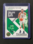 2019-20 Panini NBA Chronicles Jayson Tatum Bronze