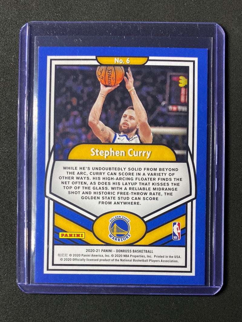 2020-21 Panini Donruss Stephen Curry Complete Players