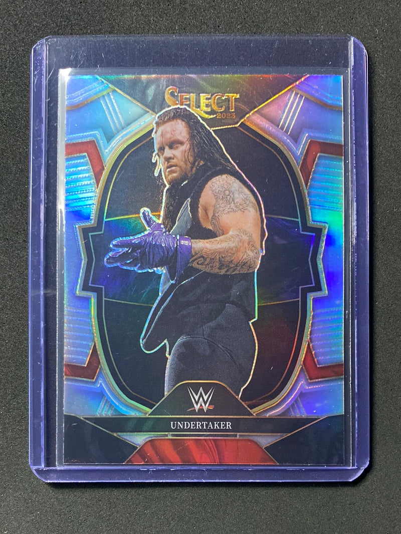 2023 Panini Select WWE Undertaker Concourse Silver