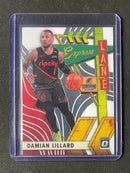 2019-20 Panini NBA Donruss Optic Damian Lillard Express Lane