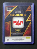 2023 Panini Select WWE Dexter Lumis Sparks Tie-Dye 4/25