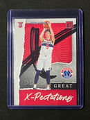 2020-21 Panini Donruss Deni Avdija Great X-Pectations