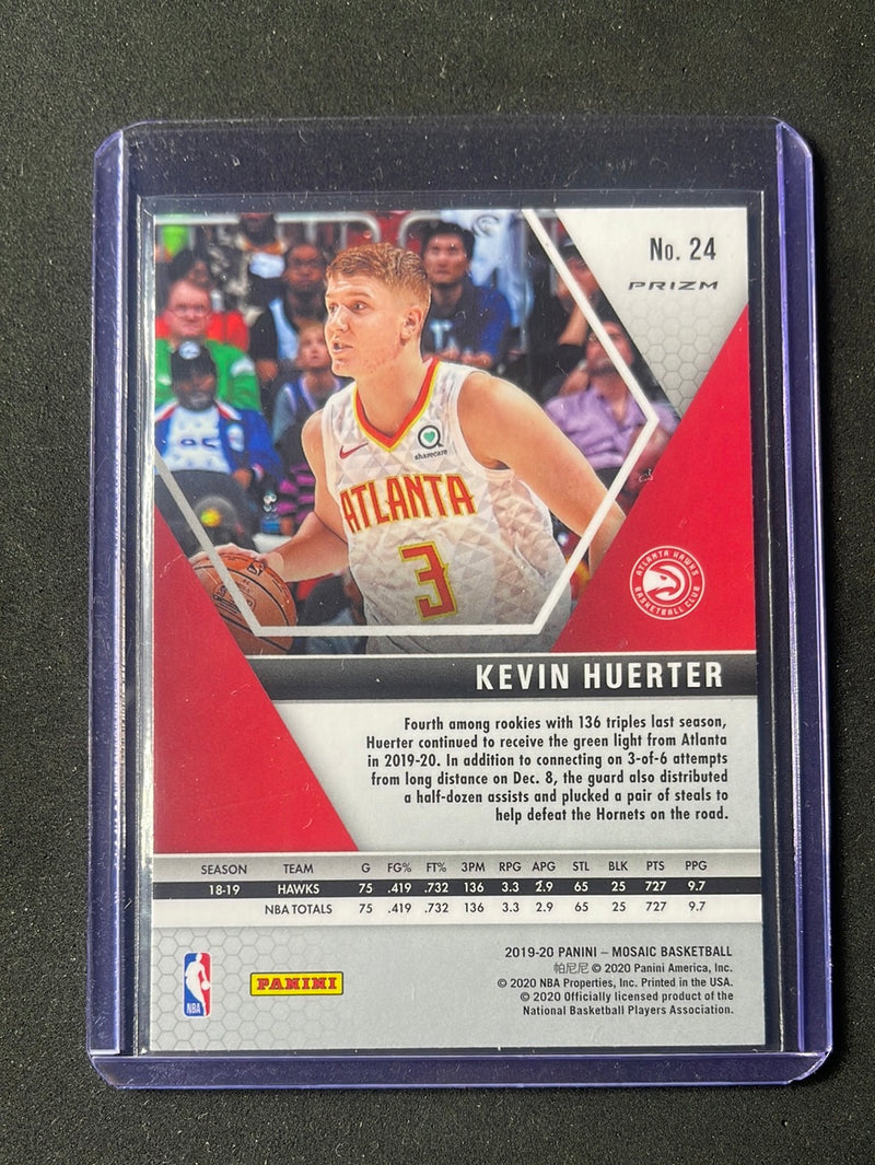 2019-20 Panini Mosaic Kevin Huerter Silver